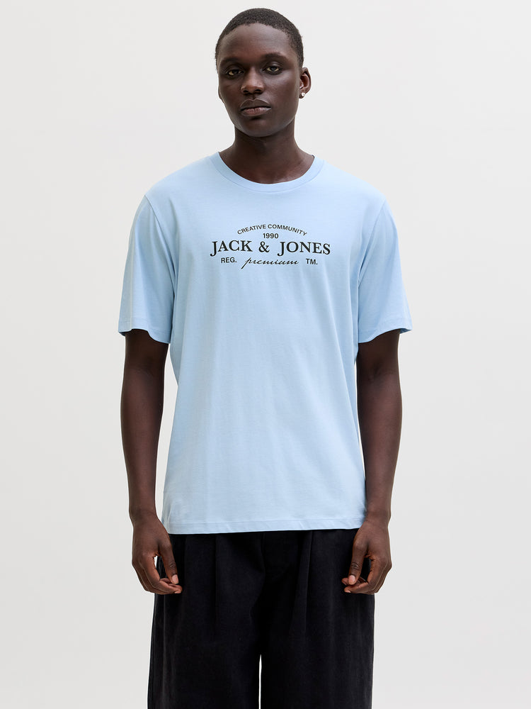 Ανδρικό t-shirt JPRBLAKEVIN SS TEE FST 12298017 | 12298017