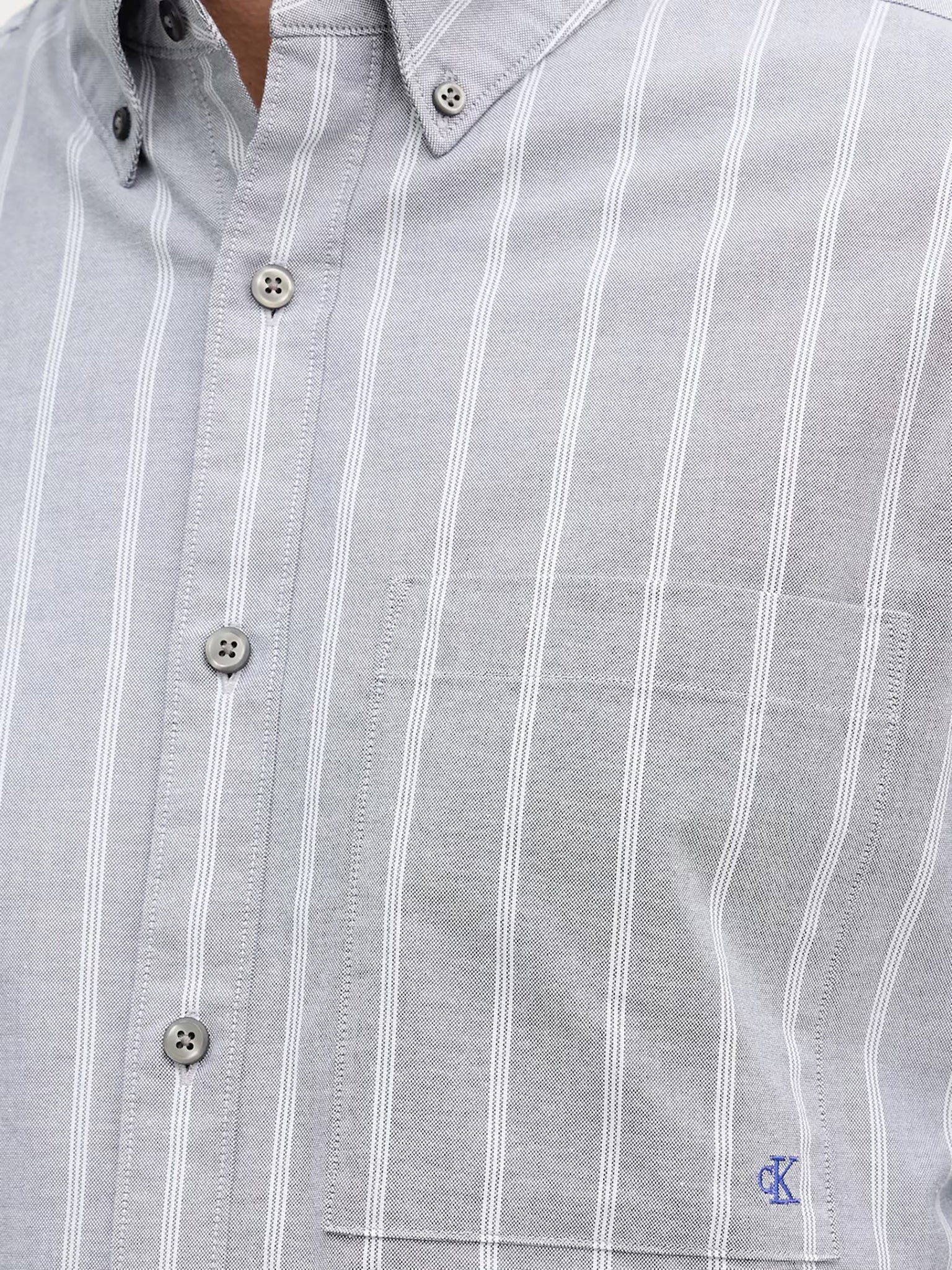 Ανδρικό πουκάμισο ριγέ LS STRIPE OXFORD CLASSIC SHIRT LV04RE113GWD7 | LV04RE113GWD7