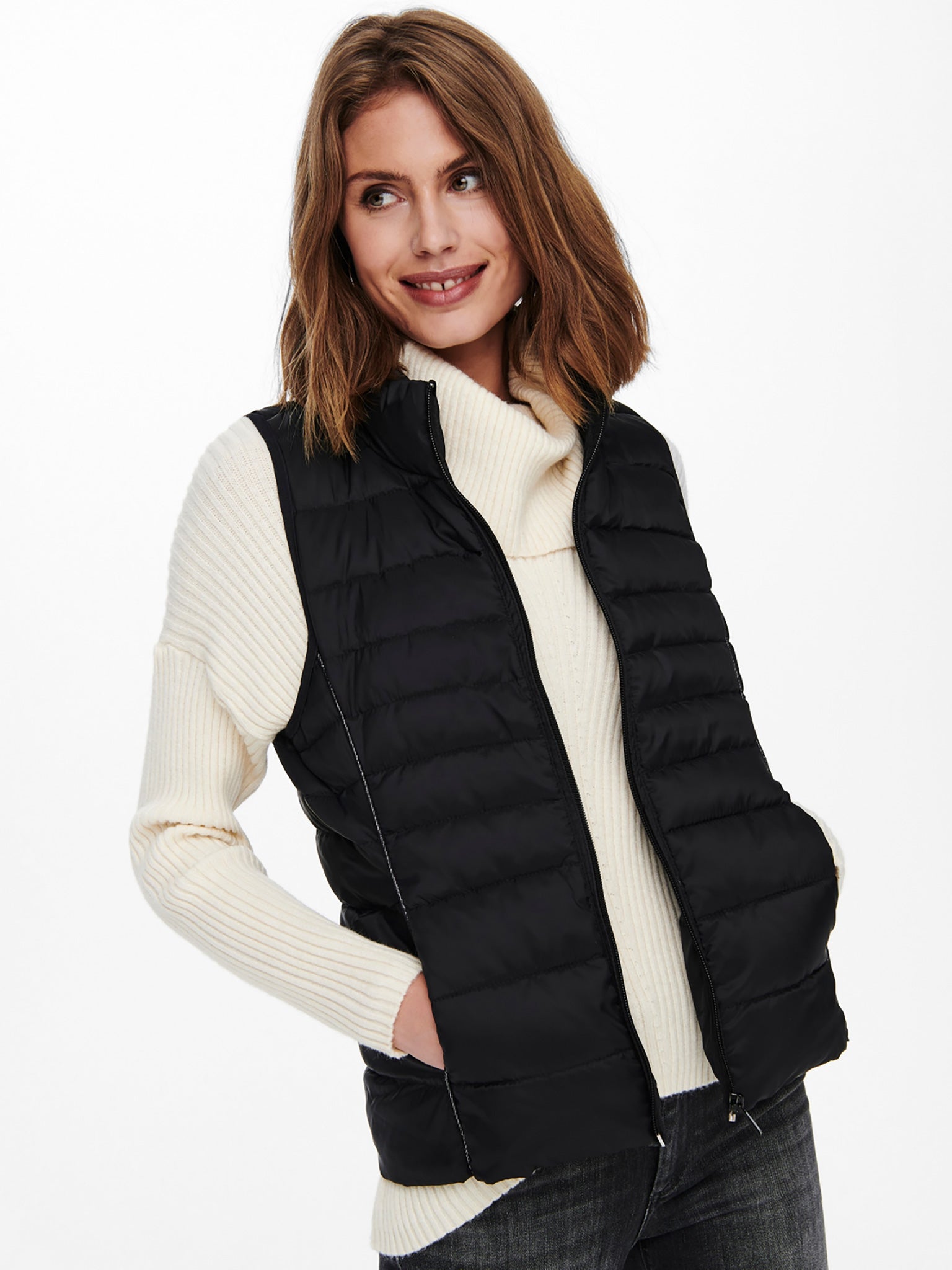 Γυναικείο γιλέκο ONLNEWCLAIRE QUILTED WAISTCOAT OTW NOOS 15225157 | 15225157