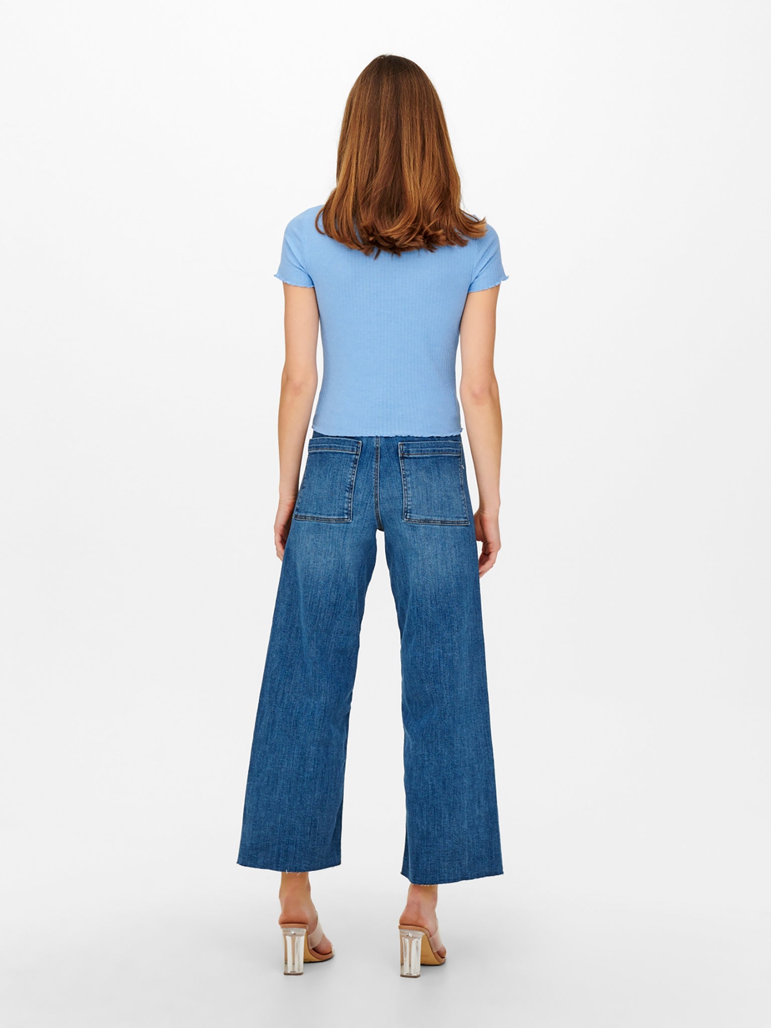Γυναικεία μπλούζα crop ριπ ONLEMMA S/S SHORT TOP NOOS JRS 15201206 | 15201206