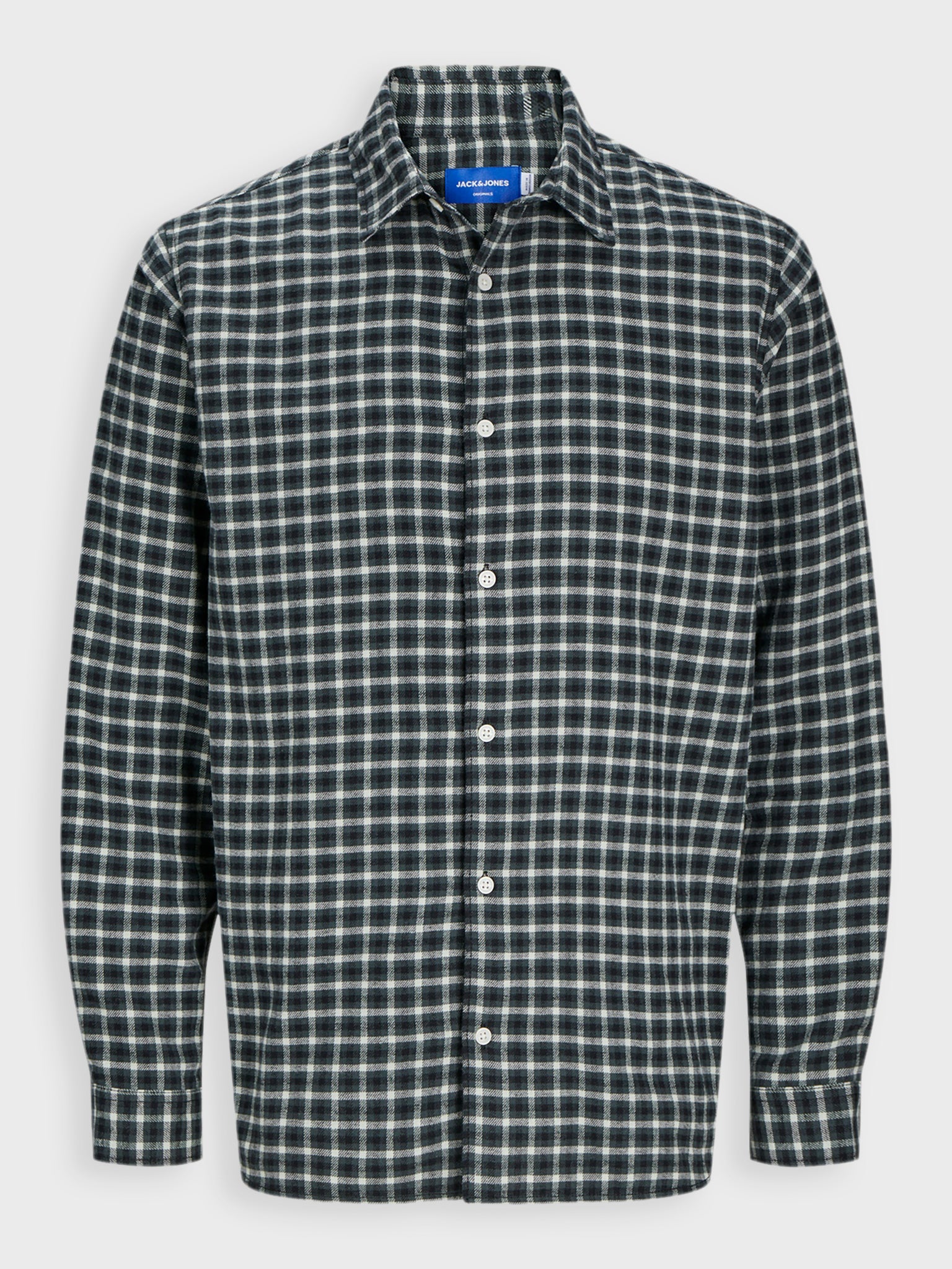 Ανδρικό πουκάμισο καρό JORJOSHUA FLANNEL CHECK SHIRT LS LN 12260776 | 12260776