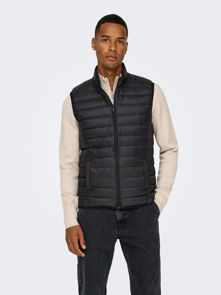 Ανδρικό γιλέκο ONSGAVIN LIFE LIGHT QUILTED ZIP VEST OTW 22035563 | 22035563