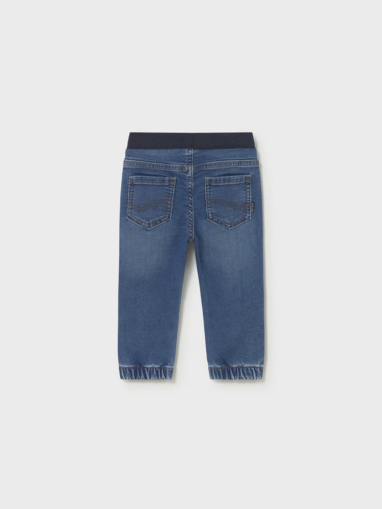 Βρεφικό παντελόνι soft denim jogger | 26-01520-066