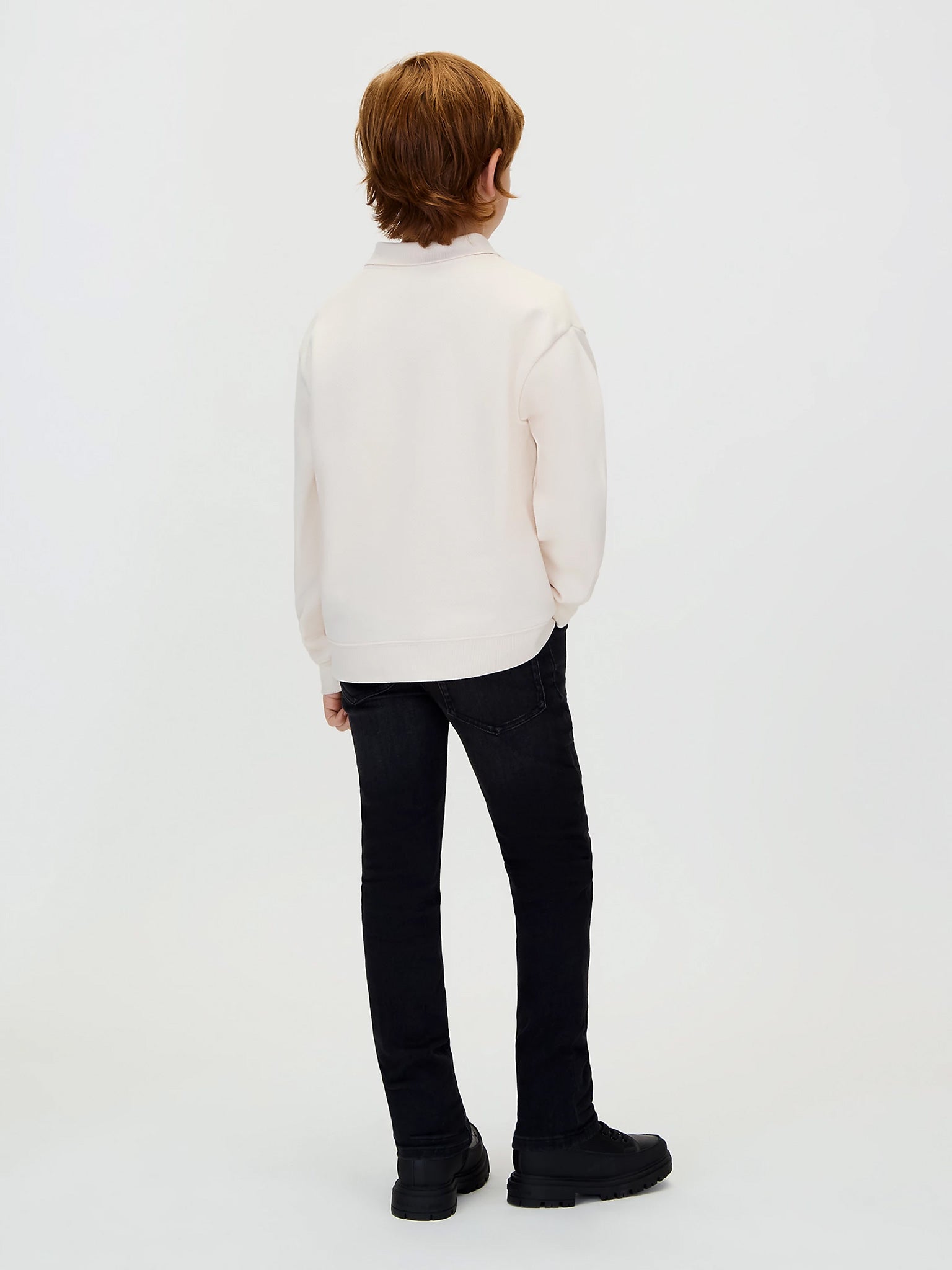 Παιδικό παντελόνι τζιν SLIM ESS WASHED BLACK COMFORT IB0IB025481BY | IB0IB025481BY