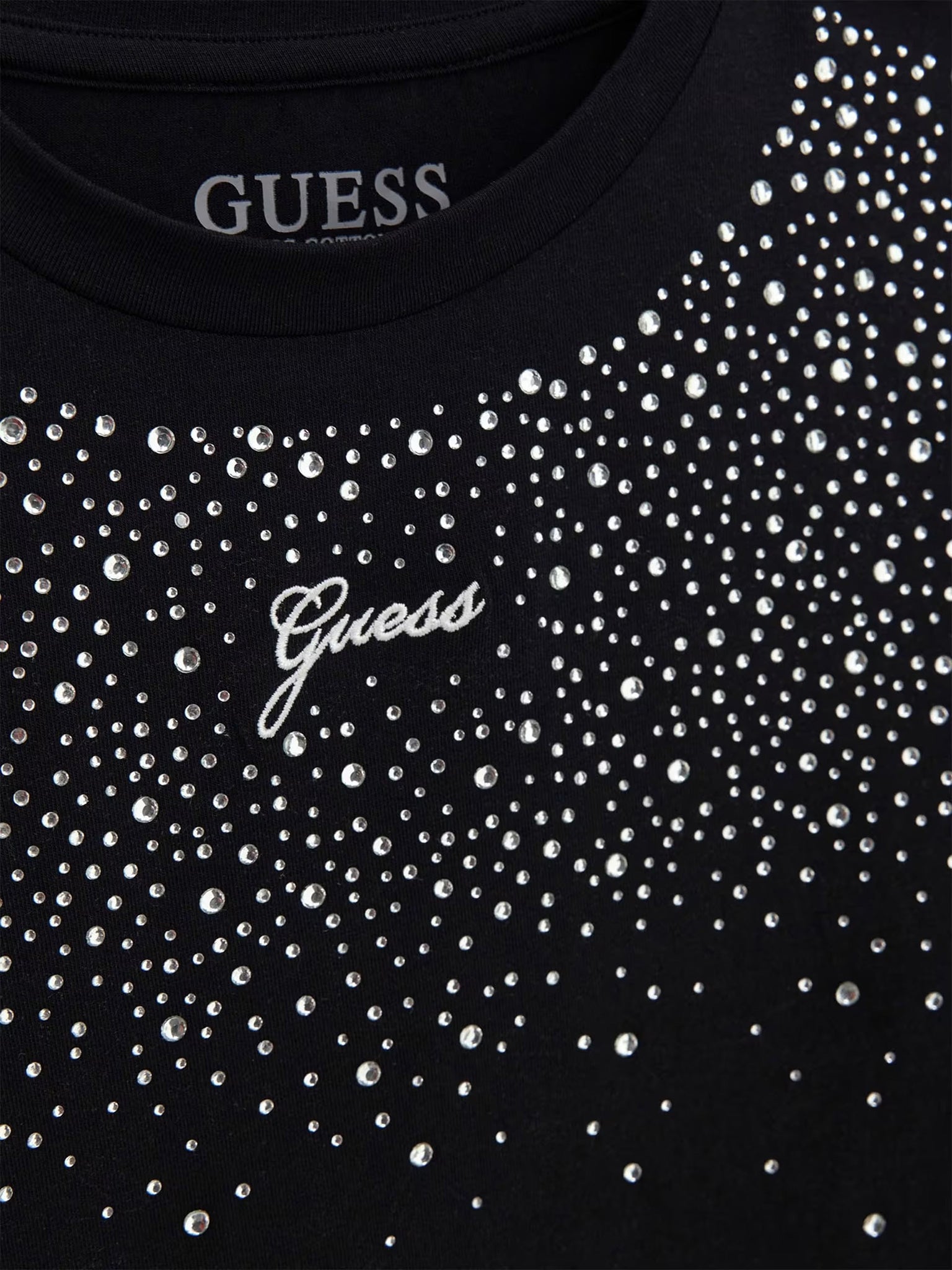 Εφηβική μπλούζα με στρας J5BI06J1314JBLK | J5BI06J1314JBLK