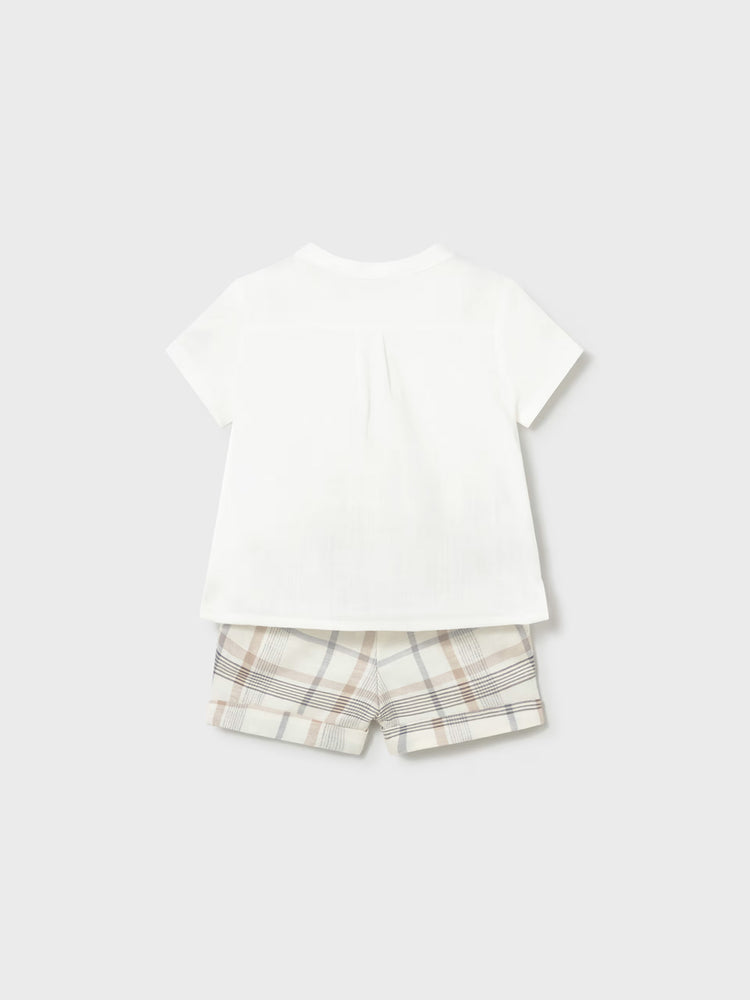 Βρεφικό σύνολο παντελόνι κοντό | 26-01270-028