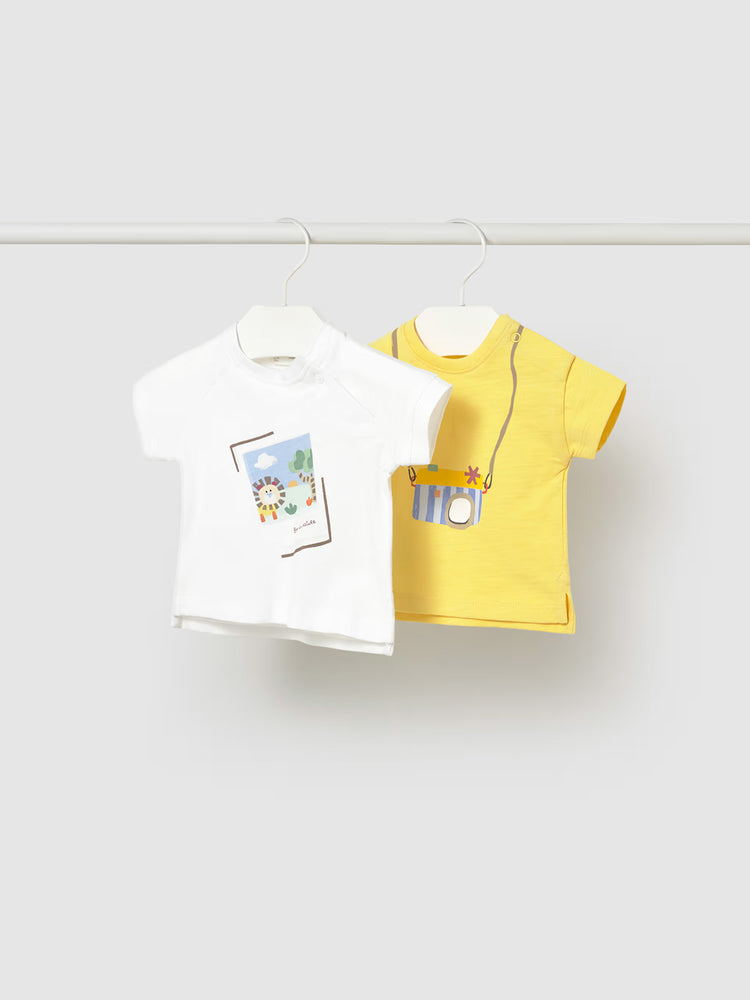 Βρεφικές μπλούζες σετ 2 τεμ | 26-01074-016