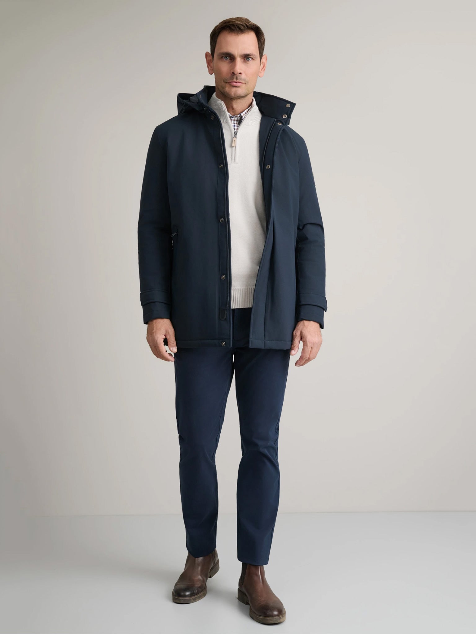 Ανδρικό μπουφάν navy 24BR.005 | 24BR.005