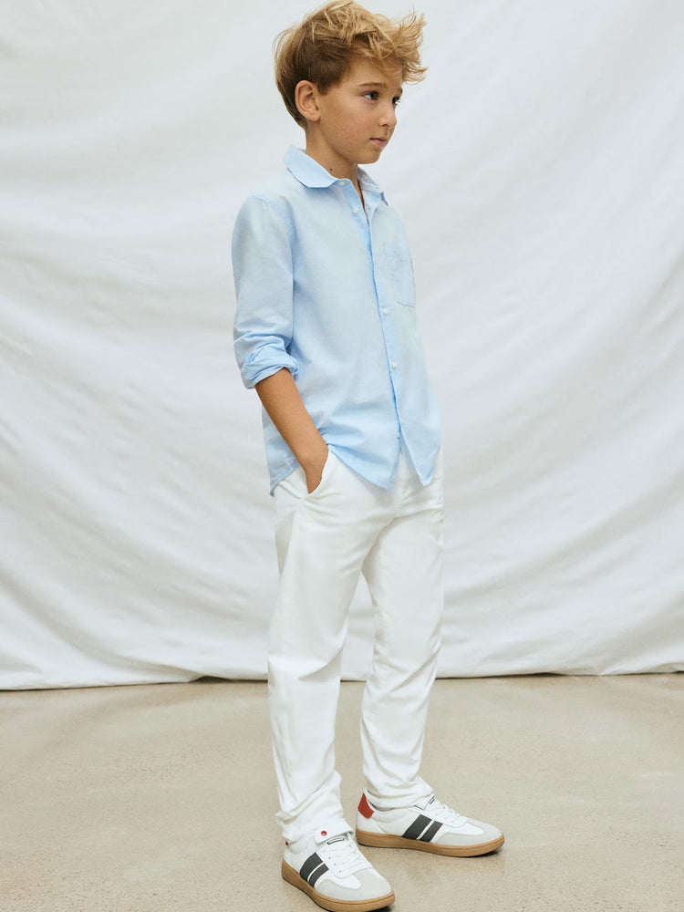 Εφηβικό παντελόνι chino basic | 26-00530-030