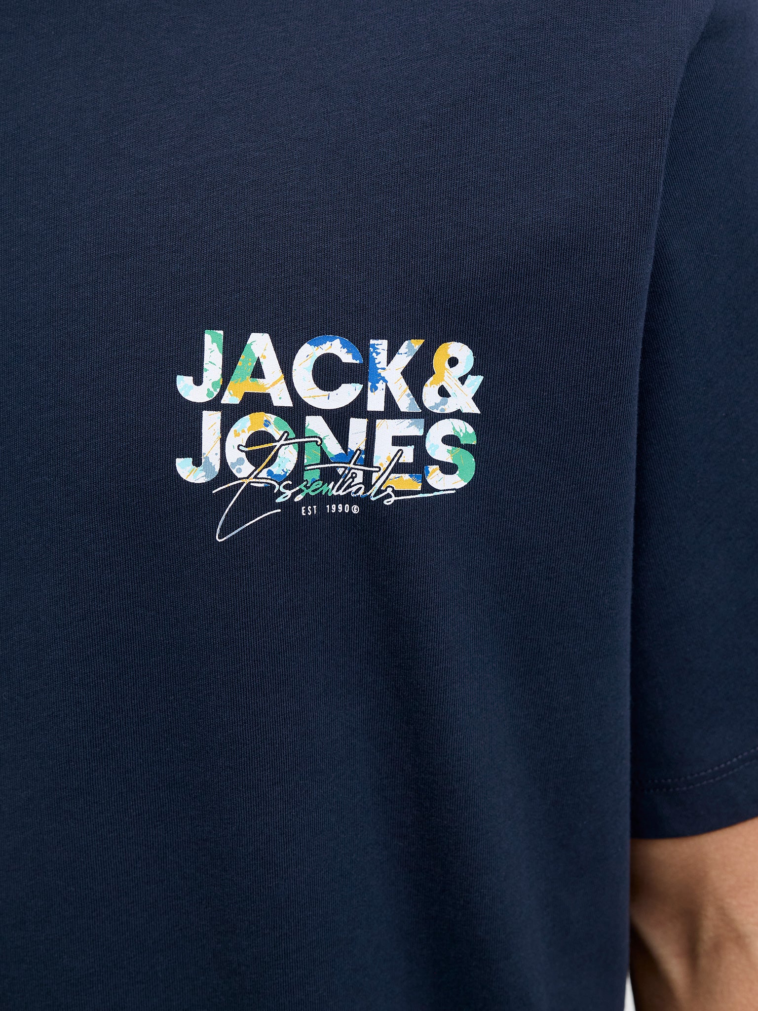 Ανδρικό t-shirt JJGEPLAS TEE SS CREW NECK LN 12278523 | 12278523