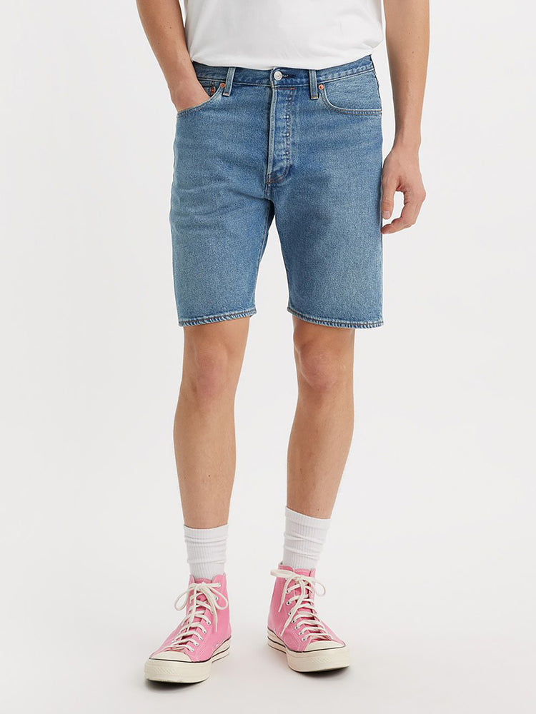Ανδρική βερμούδα 501®original shorts med indigo - worn in 365120235 | 365120235