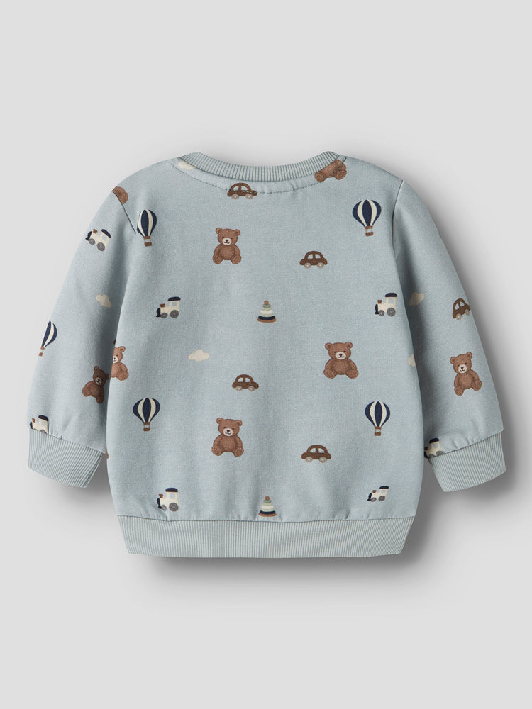 Βρεφική μπλούζα φούτερ NBMRAGNER LS SWEAT BRU 13261600 | 13261600