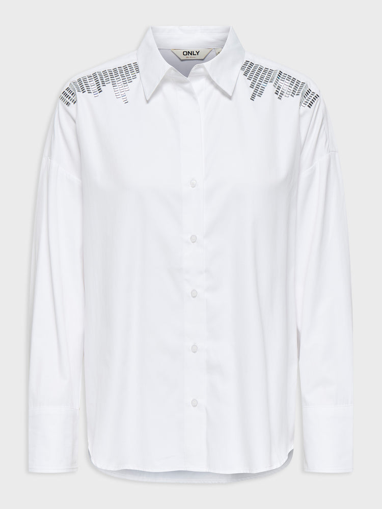 Γυναικείο πουκάμισο ONLOREGON LEANA LIFE LS EMBELI SHIRT 15354862 | 15354862
