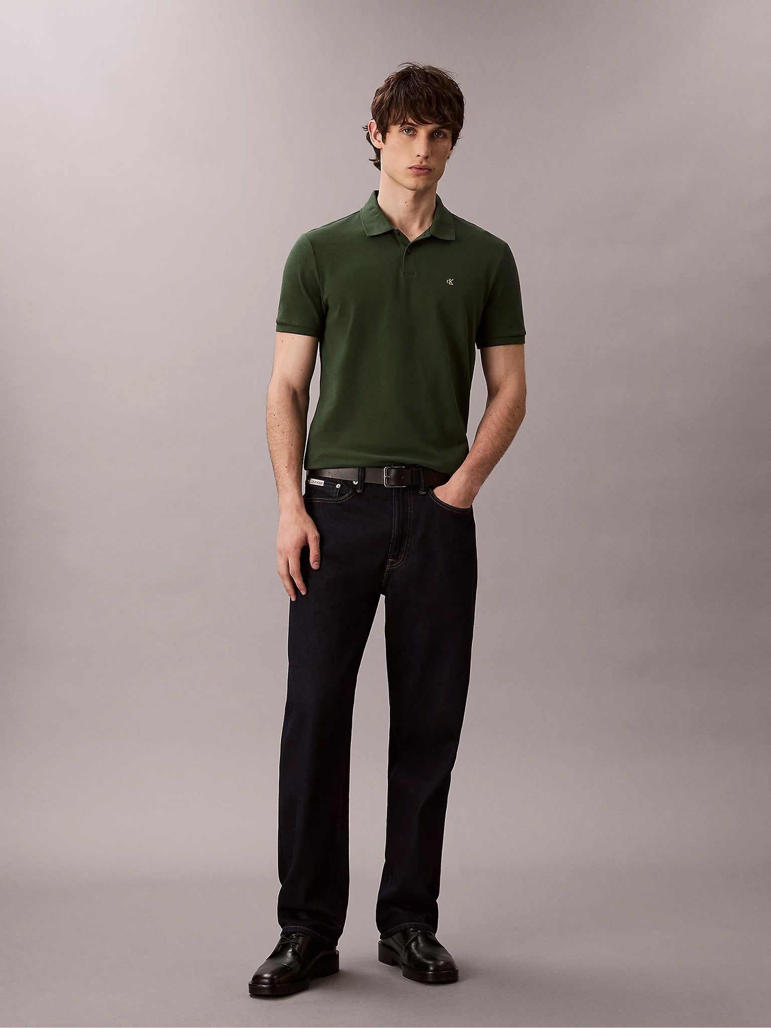 Ανδρικό polo SS CASUAL PIQUE CLASSIC POLO LV040EM269LLG | LV040EM269LLG