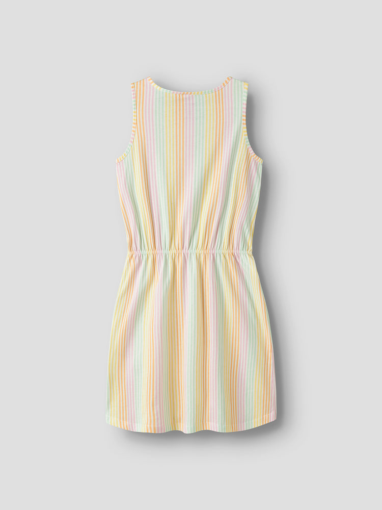 Εφηβικό φόρεμα ριγέ NKFVIGGA TANK DRESS 13230097 | 13230097