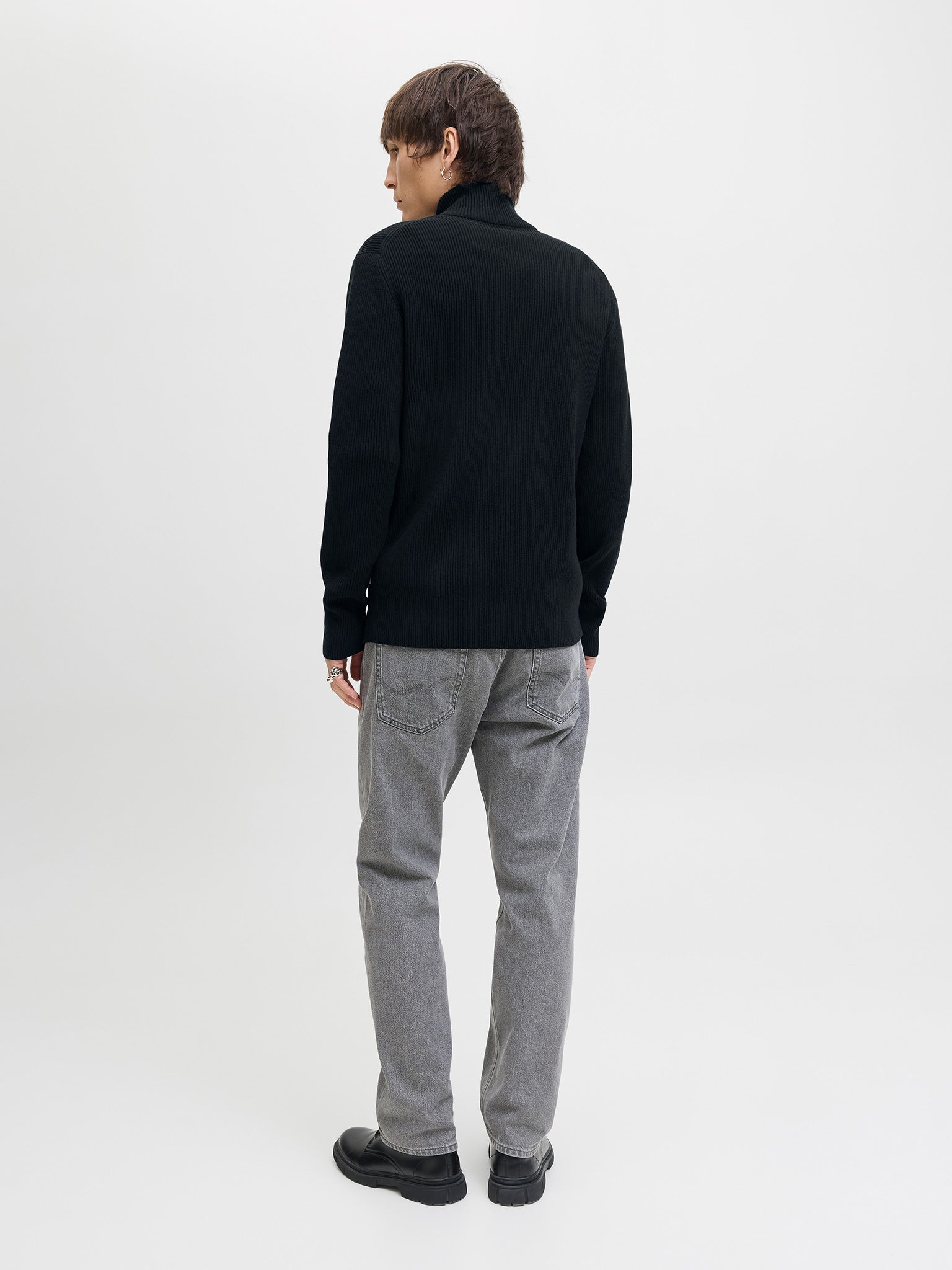 Ανδρική ζακέτα πλεκτή JJEPERFECT KNIT ZIP CARDIGAN 12279409 | 12279409