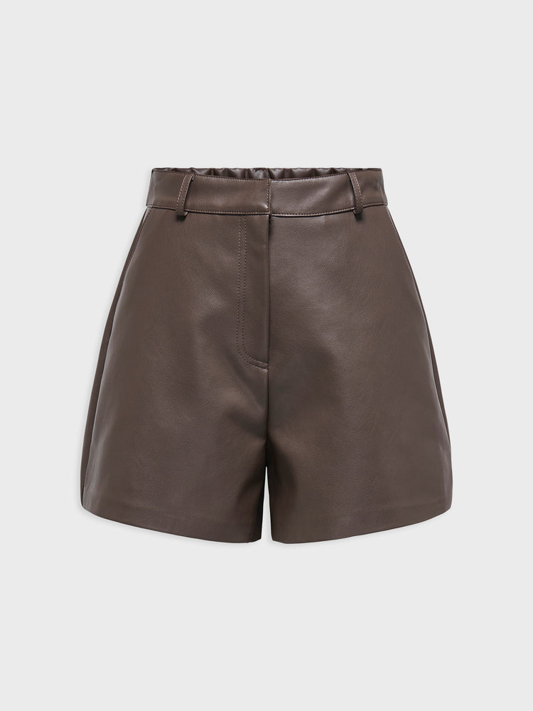 Γυναικείο σορτς δερματίνη ONLCORA SHORTS OTW 15354758 | 15354758