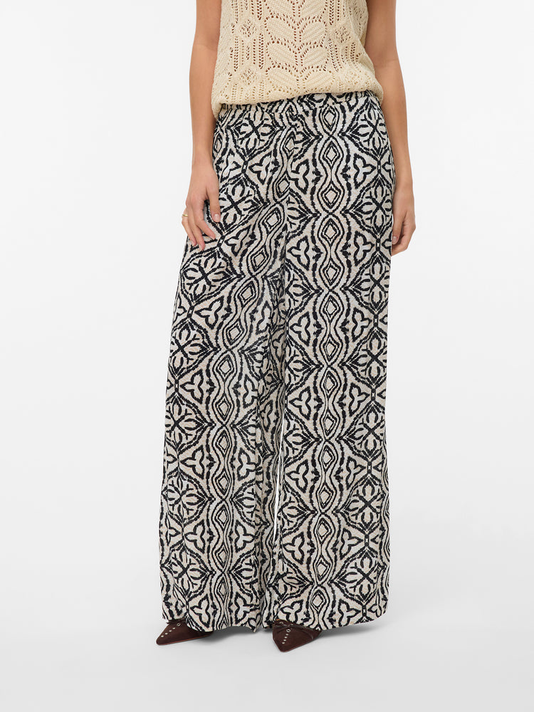 Γυναικεία παντελόνα εμπριμέ birch camille | 10282478