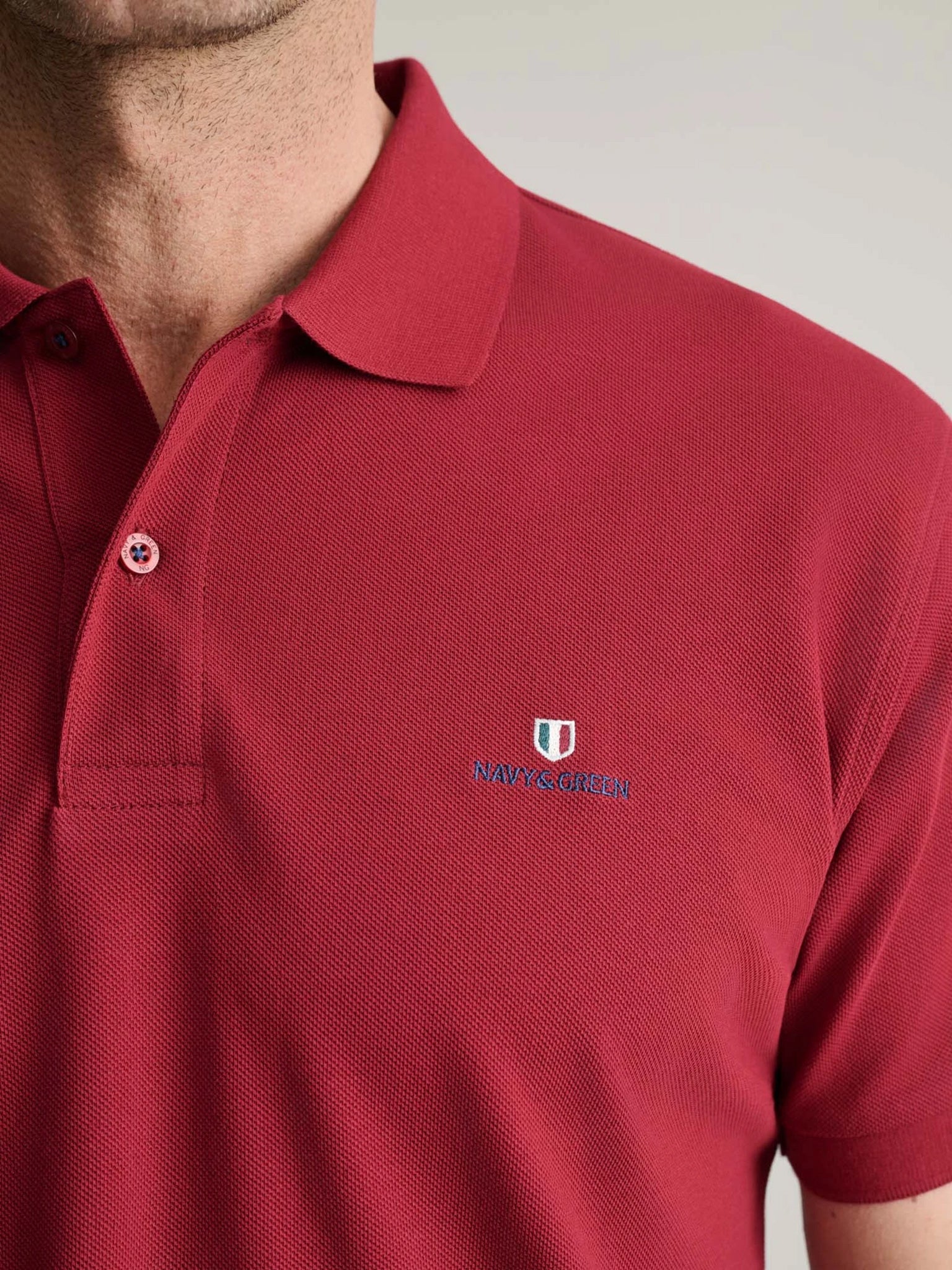 Ανδρικό polo merlot 24GE.300.9 | 24GE.300.9