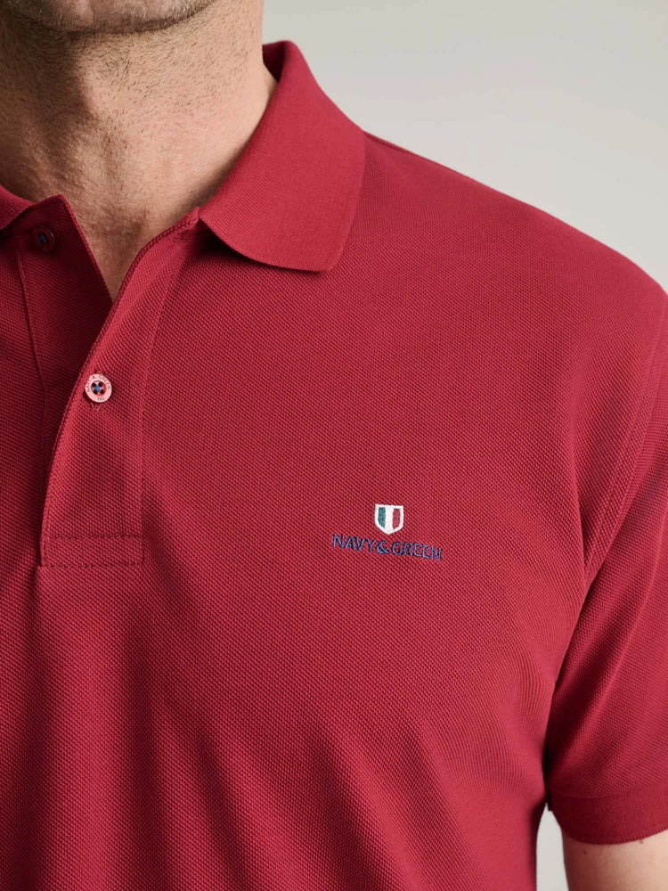 Ανδρικό polo merlot 24GE.300.9 | 24GE.300.9