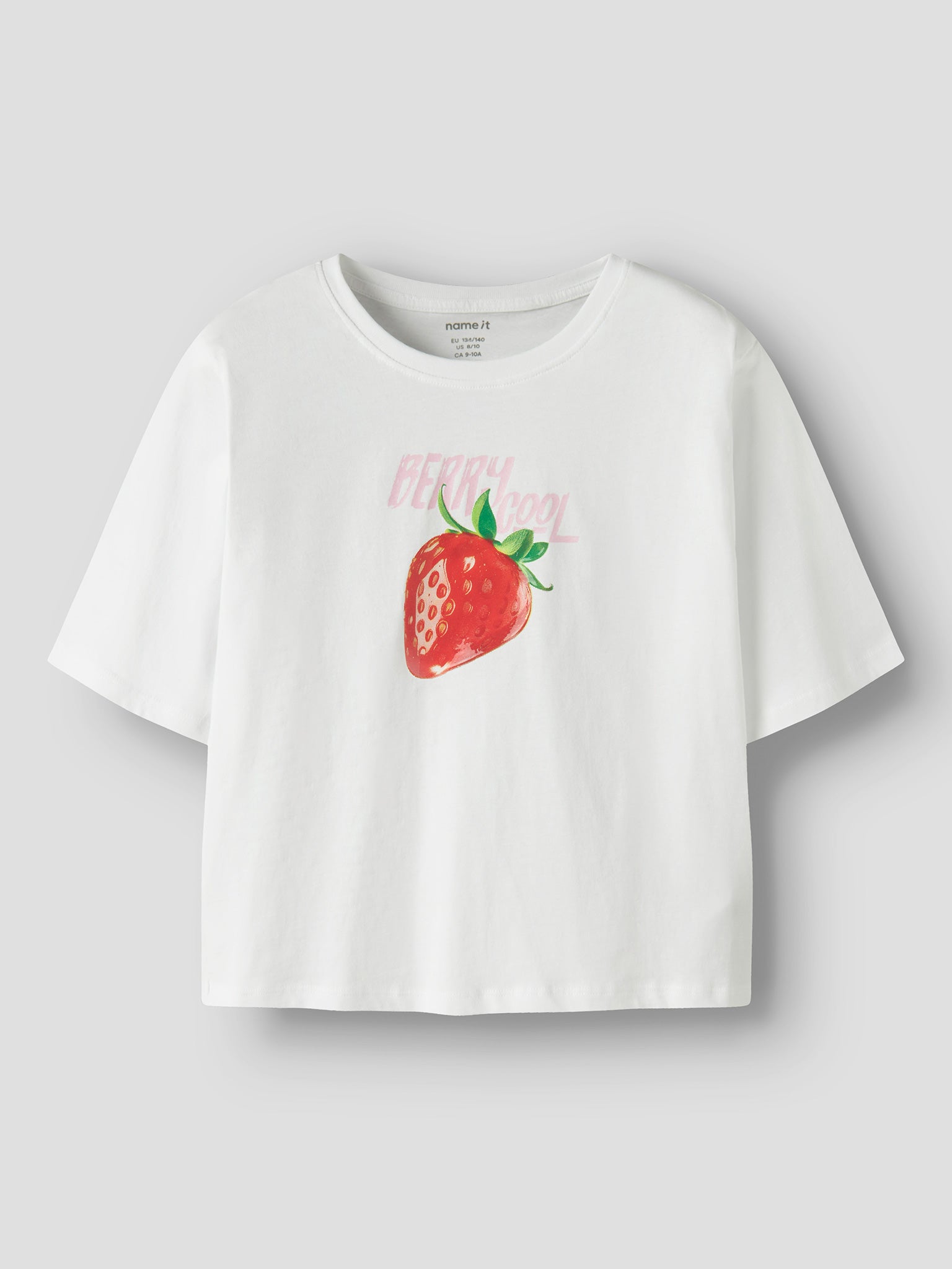 Εφηβική μπλούζα μακό strawberry | 13254574