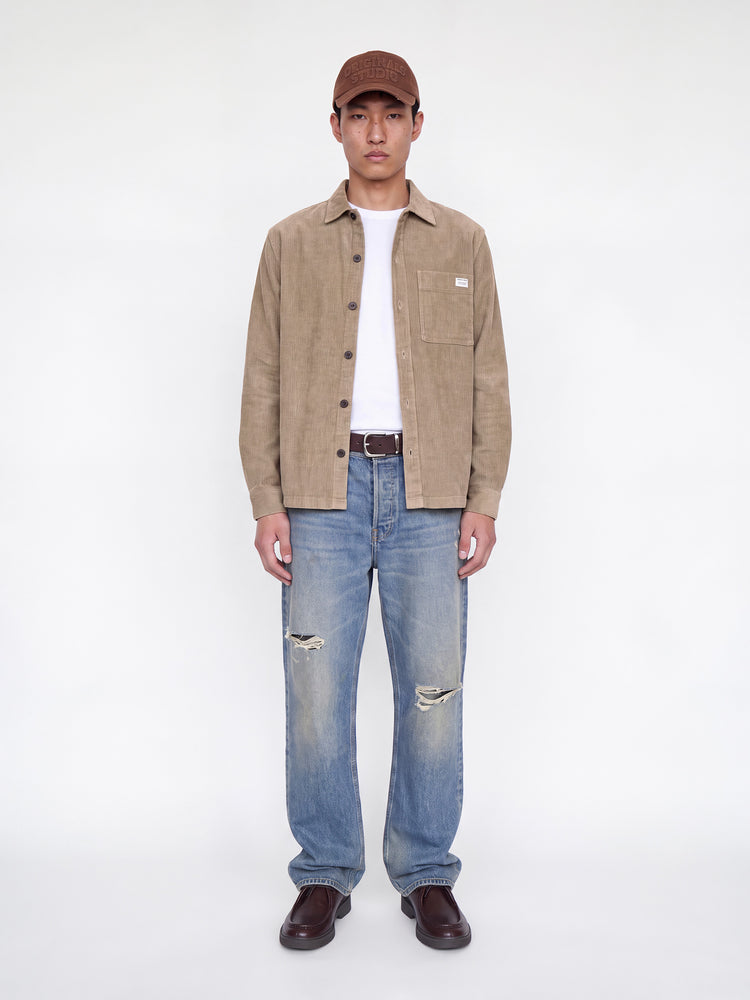 Ανδρικό πουκάμισο overshirt JJZAC CORDUROY OVERSHIRT 12299048 | 12299048