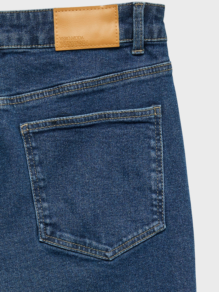 Γυναικείο παντελόνι τζιν VMAMARA MR SLIM STRAIGHT ANK 10333585 | 10333585