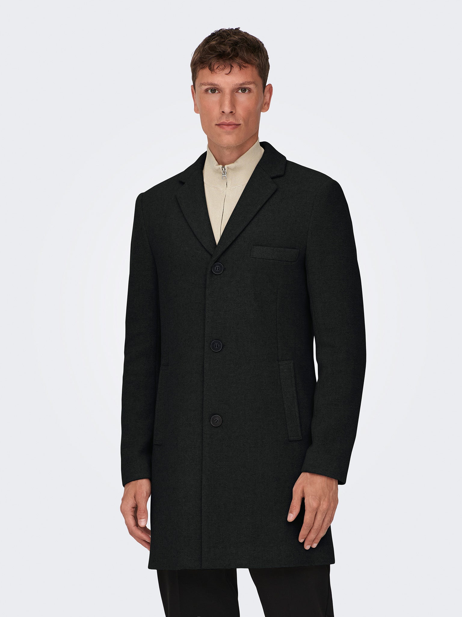 Ανδρικό παλτό ONSJAYLON LIFE WOOL COAT 22019594 | 22019594
