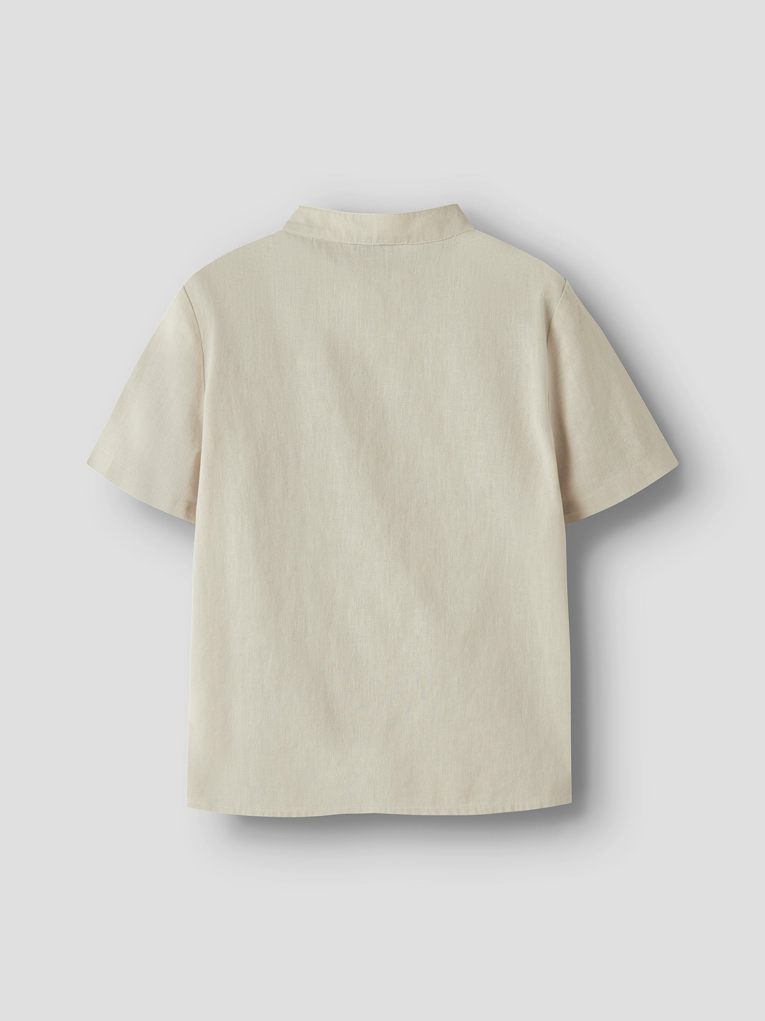 Εφηβικό πουκάμισο λινό NKMFALINNEN SS SHIRT 13240461 | 13240461