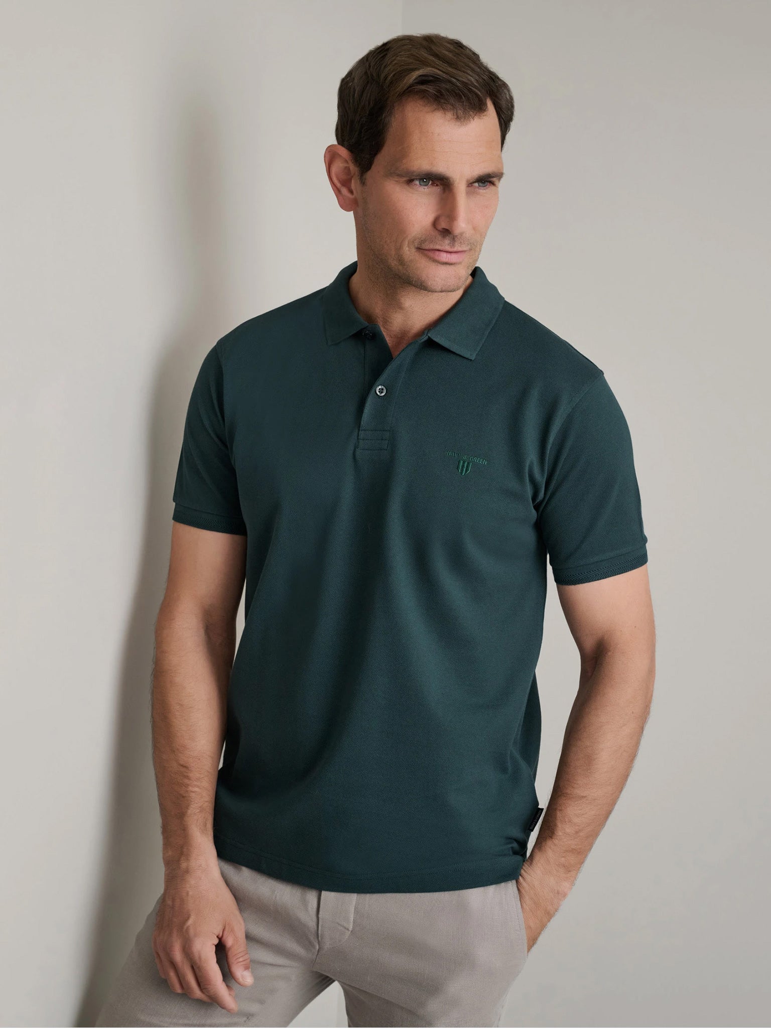 Ανδρικό polo amazon green 24EY.007/PL/YL.2 | 24EY.007/PL/YL.2