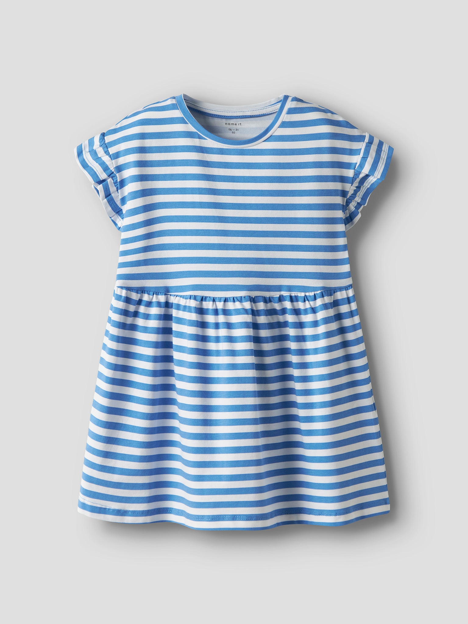 Παιδικό φόρεμα ριγέ NMFJOANE SS DRESS 13238077 | 13238077