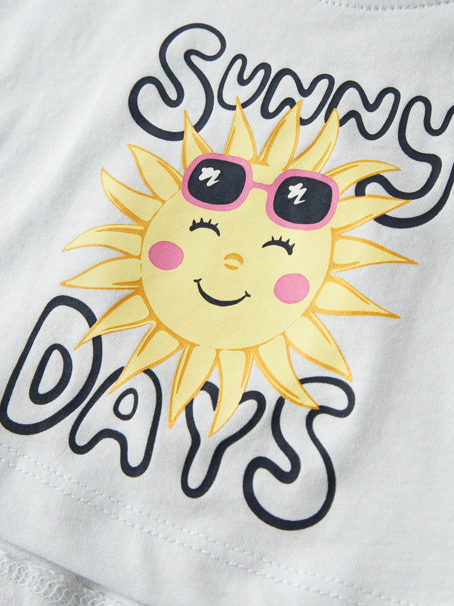 Παιδική μπλούζα crop Sunny Days NMFVILMA CAPSL CROP TOP 13228148 | 13228148