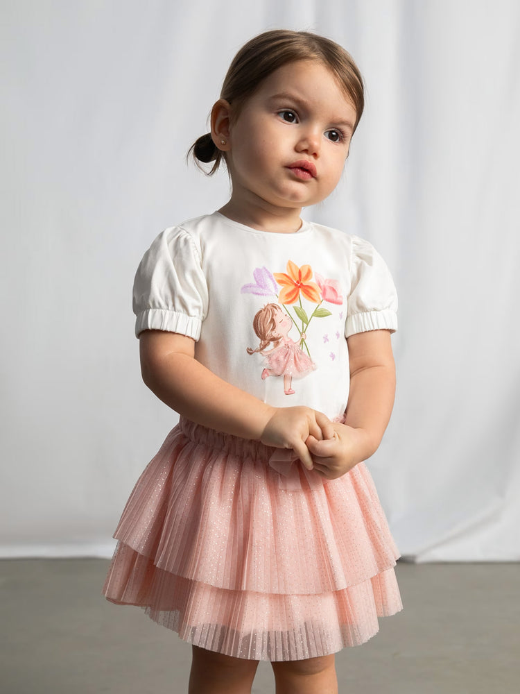 Βρεφική φούστα τούλινη | 26-01902-037