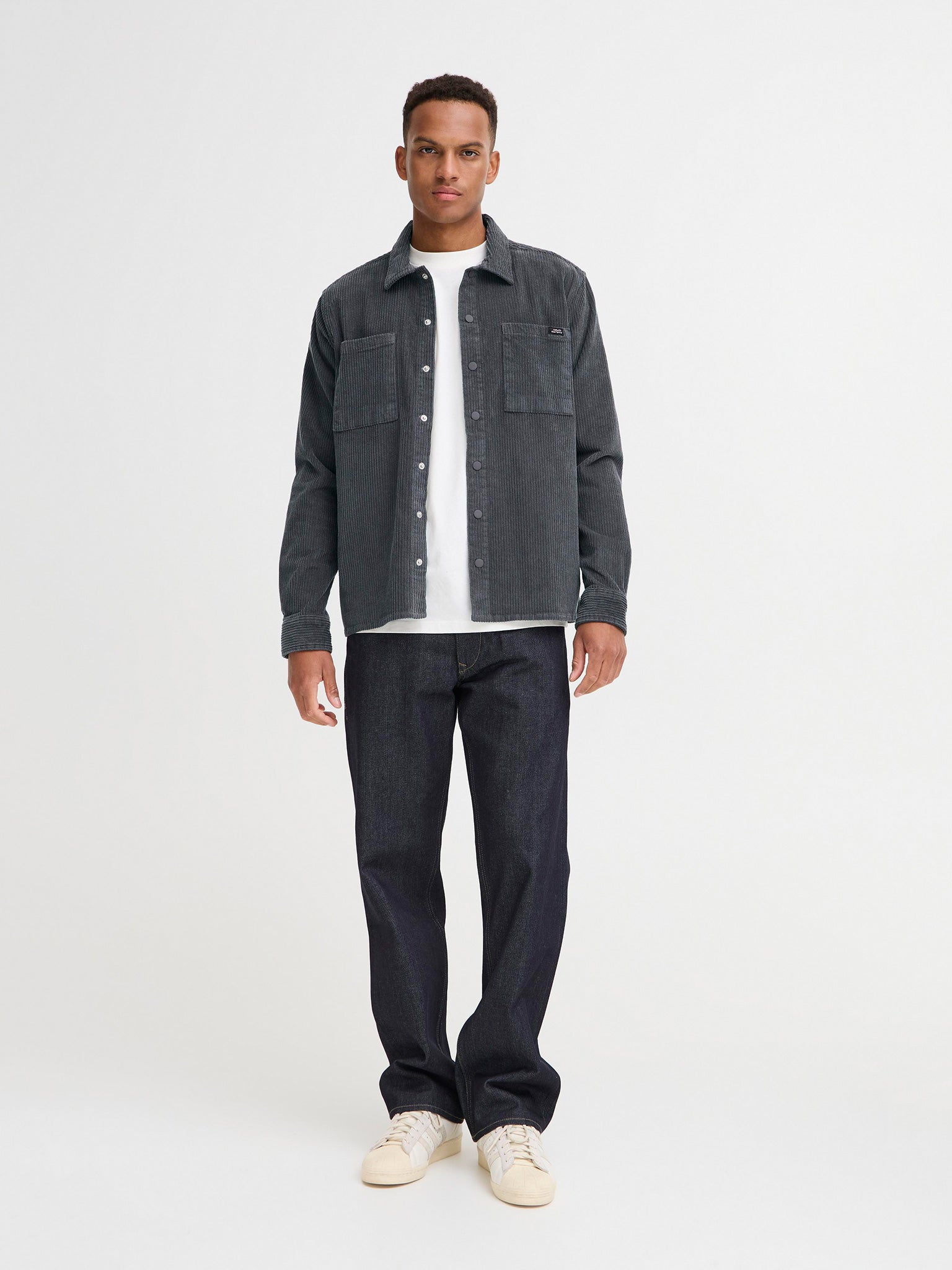 Ανδρικό πουκάμισο κοτλέ overshirt | 20720112