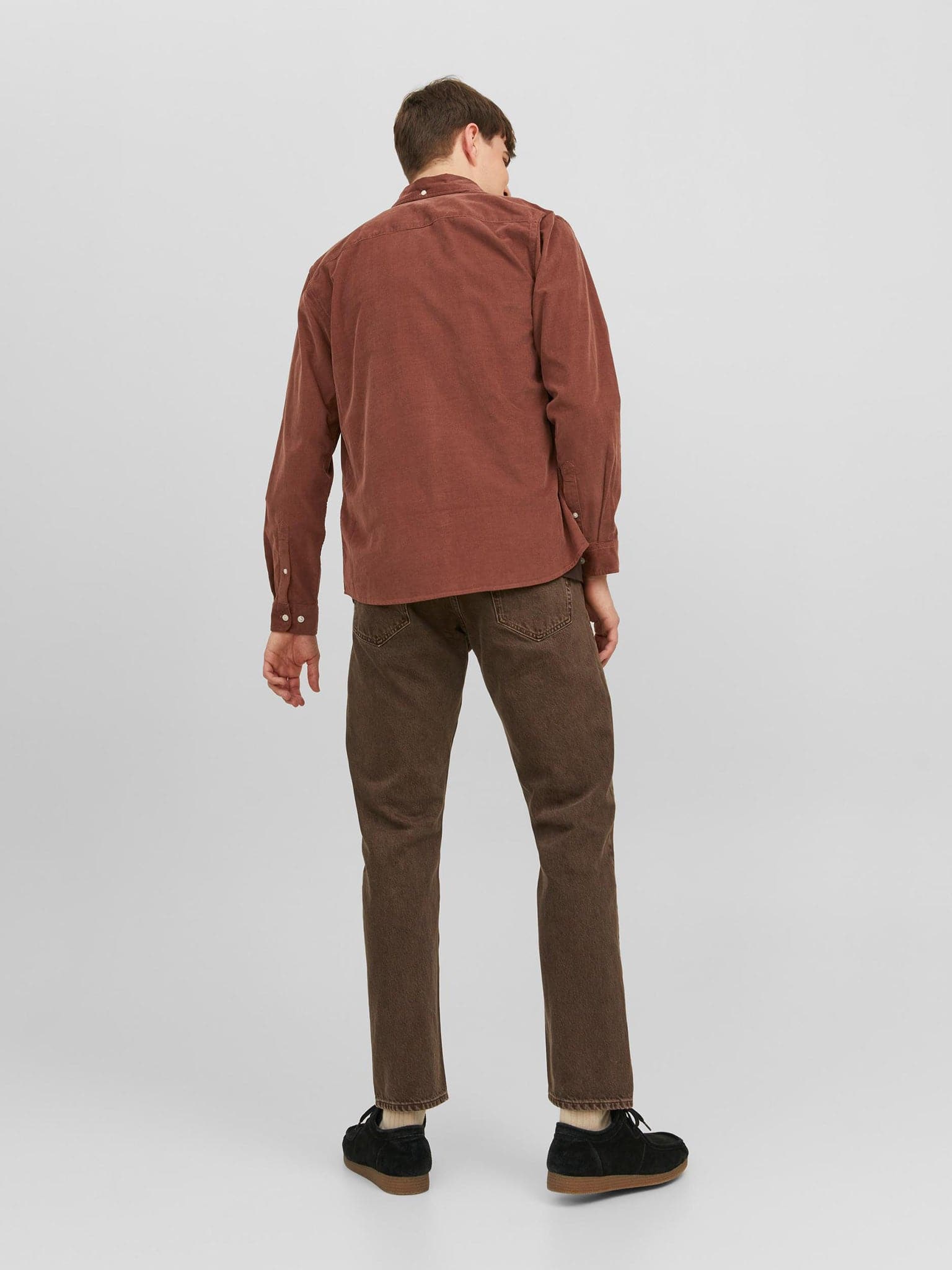 Ανδρικό πουκάμισο κοτλέ JPRBROOK CORD SHIRT L/S 12237938 | 12237938