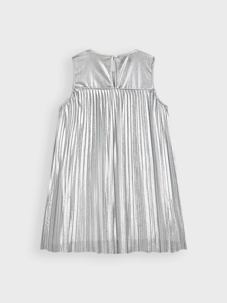 Εφηβικό φόρεμα πλισέ | 46-224272-7