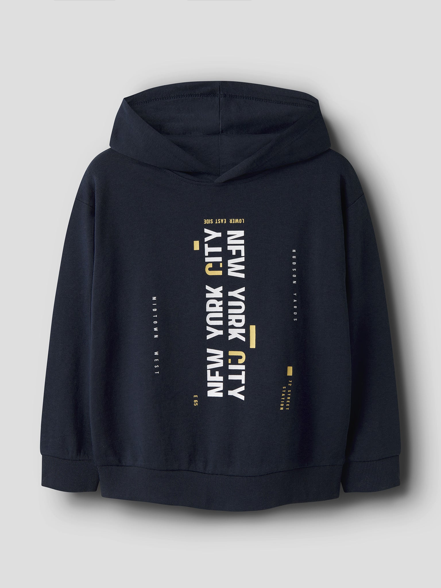 Εφηβική μπλούζα φούτερ NKMVELTEN LS RLX SWEAT WH UNB 13246363 | 13246363