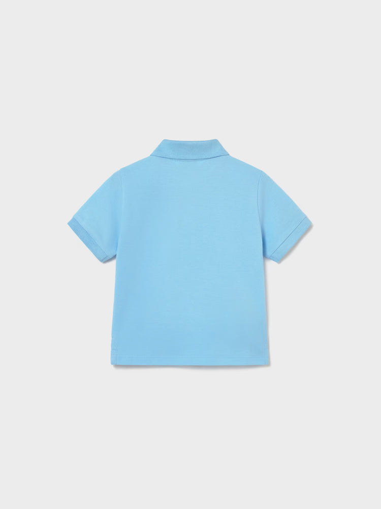Βρεφική μπλούζα polo βασικό | 26-00102-089