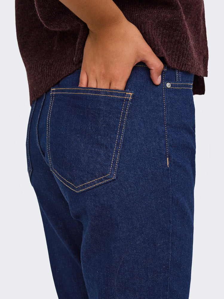 Γυναικείο παντελόνι τζιν NLEMILY HW STRETCH ANK DNM 15363259 | 15363259