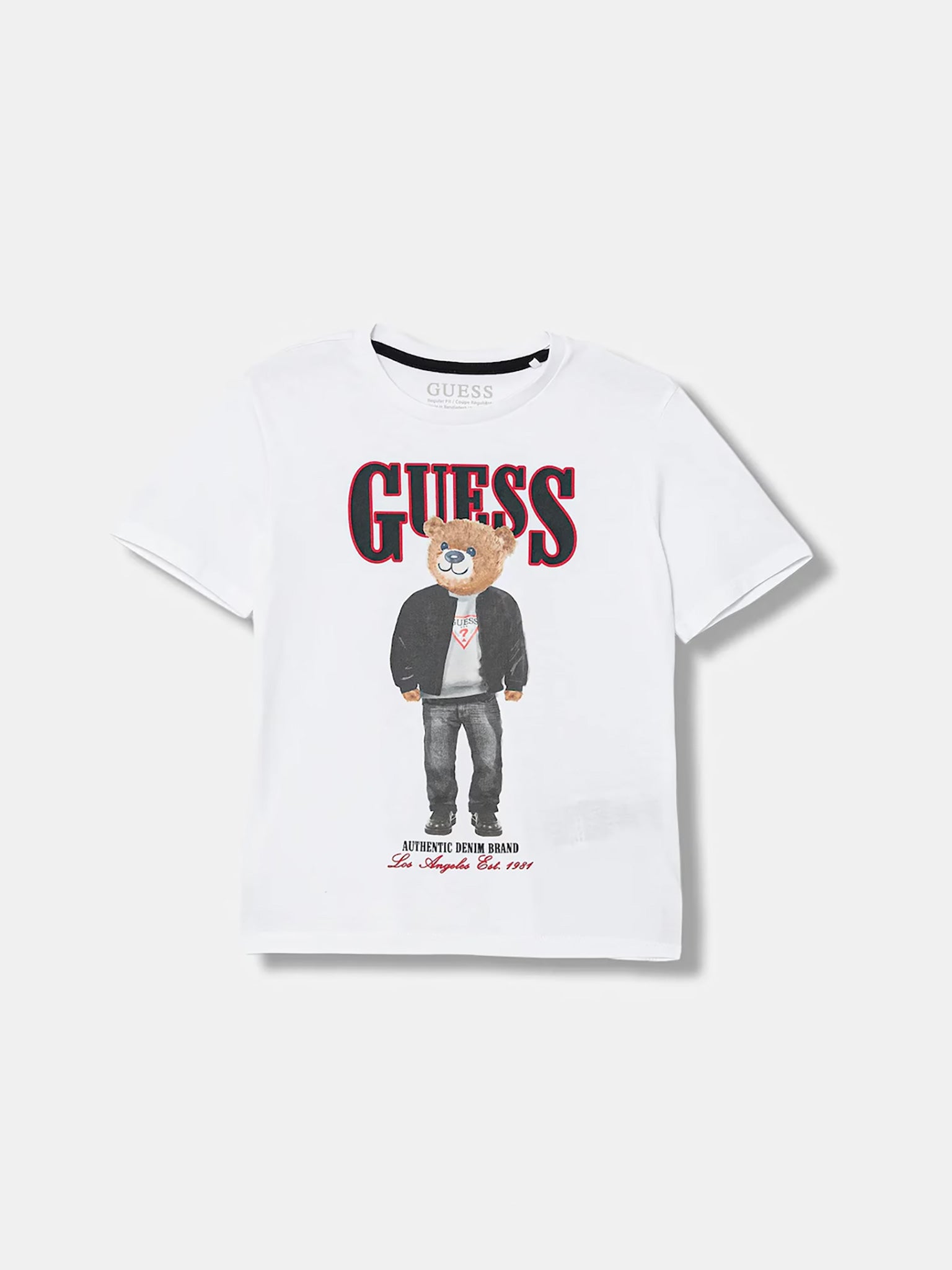 Εφηβική μπλούζα bear | L6RI11K8HM4G011