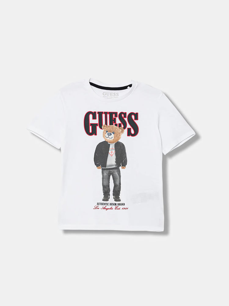 Εφηβική μπλούζα bear | L6RI11K8HM4G011