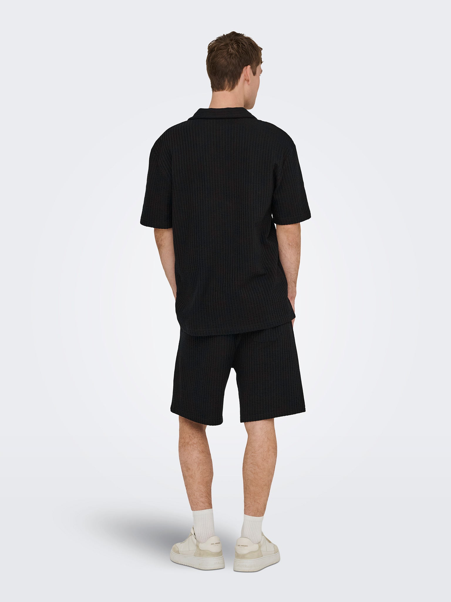 Ανδρική βερμούδα ONSAUSTIN WIDE SEERSUCKER S SHORTS 22038192 | 22038192