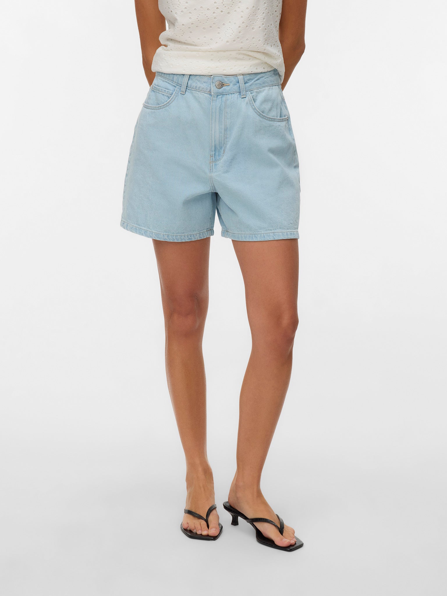 Γυναικείο σορτς τζιν VMKIRSA MOLLY HR DENIM SHORTS 10336127 | 10336127