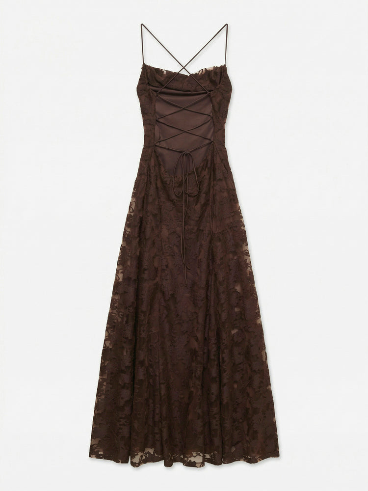 Γυναικείο φόρεμα με δαντέλα VMSOPHIA SINGLET DETAIL DRESS 10355693 | 10355693