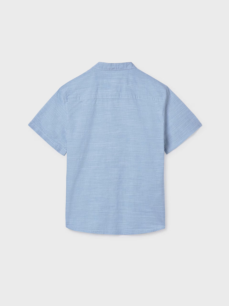 Εφηβικό πουκάμισο γιακάς mao | 26-06171-080