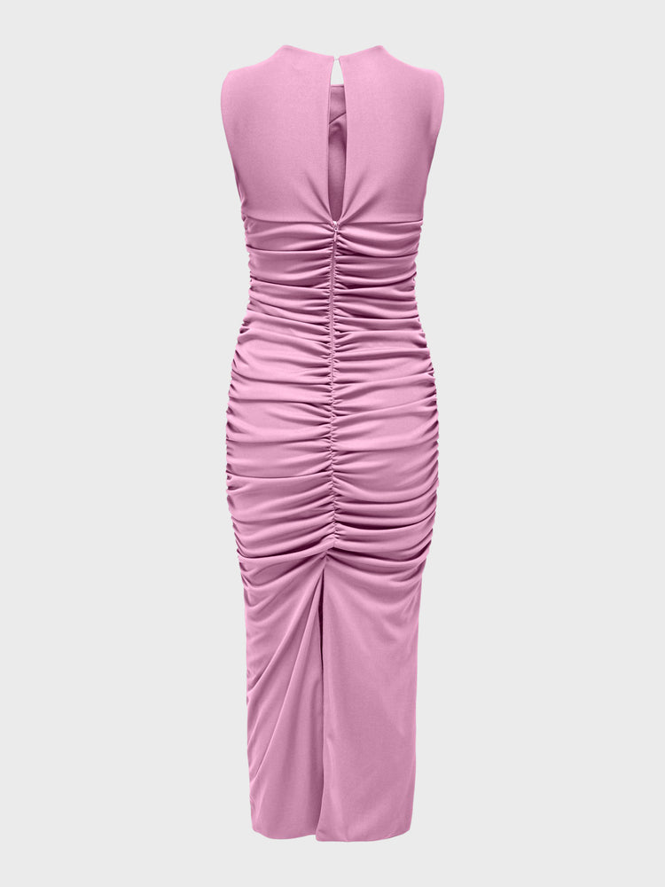 Γυναικείο φόρεμα ONLFOX S/L RUCHING LONG DRESS JRS 15289462 | 15289462