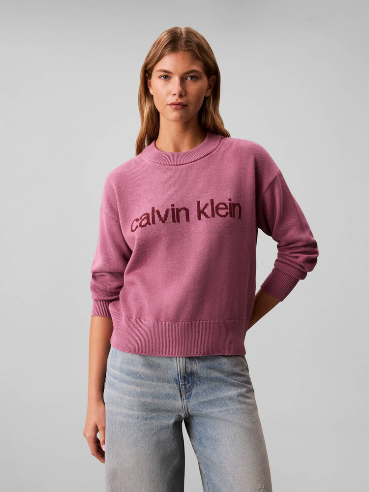 Γυναικεία μπλούζα πλεκτή Cotton Graphic Pullover LV047C311G4K4 | LV047C311G4K4