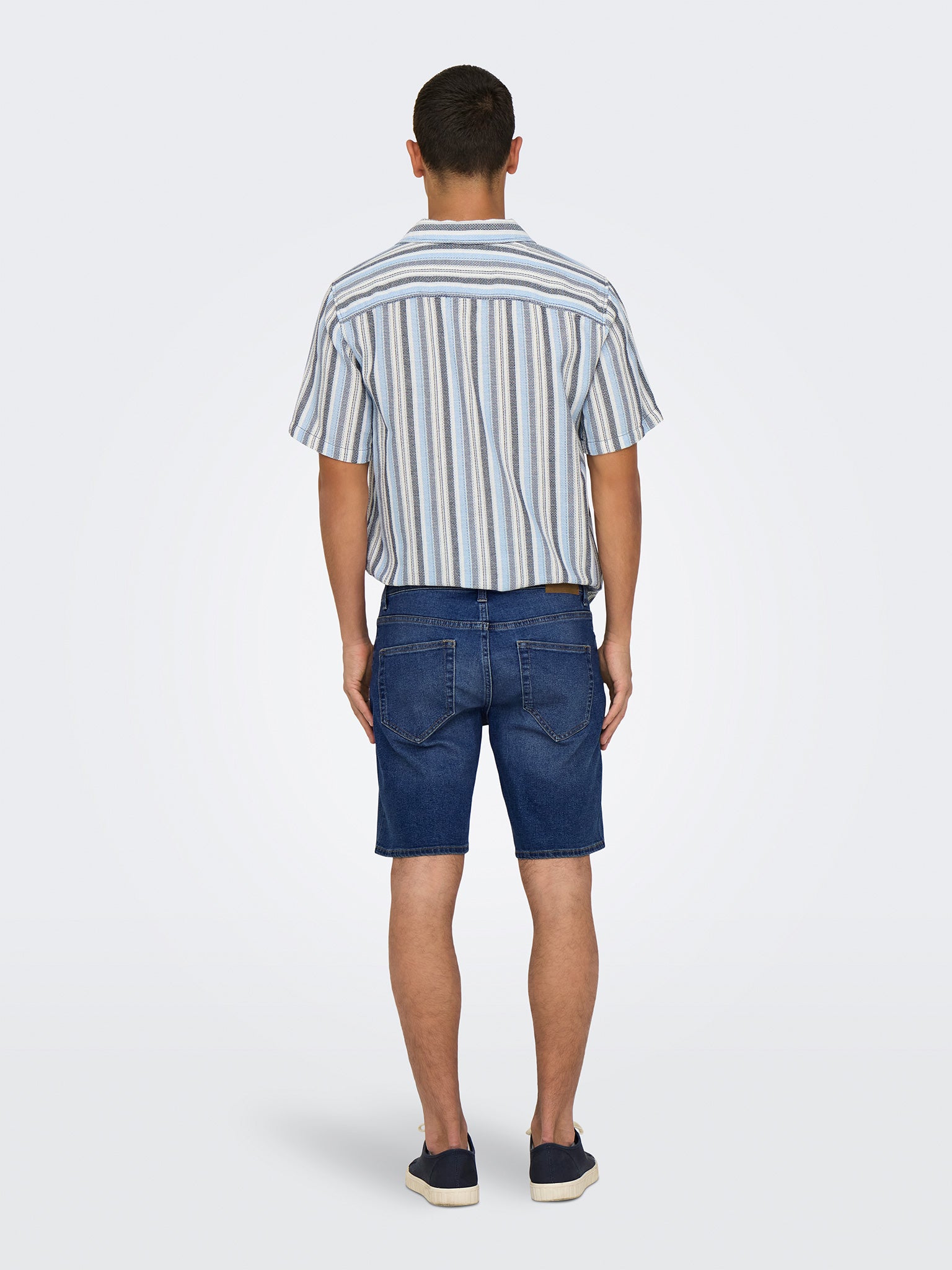 Ανδρική βερμούδα τζιν ONSWEFT BOX PIM DNM SHORTS 22032927 | 22032927