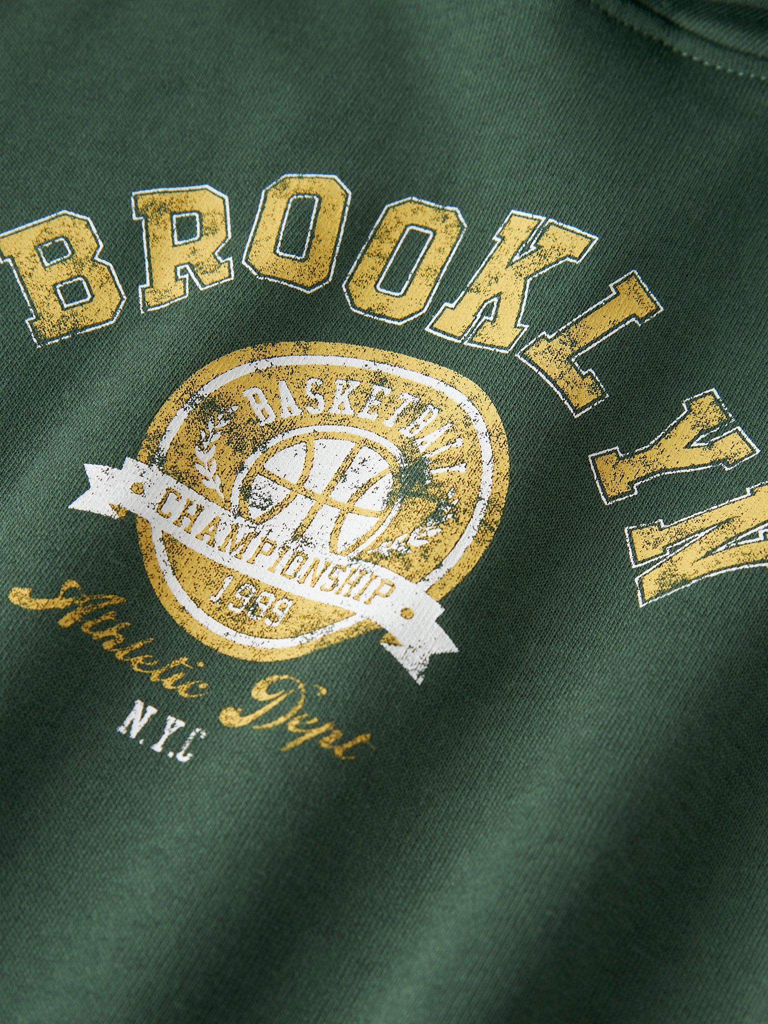 Εφηβική μπλούζα φούτερ NKMVELTEN LS RLX SWEAT WH UNB 13246363 | 13246363
