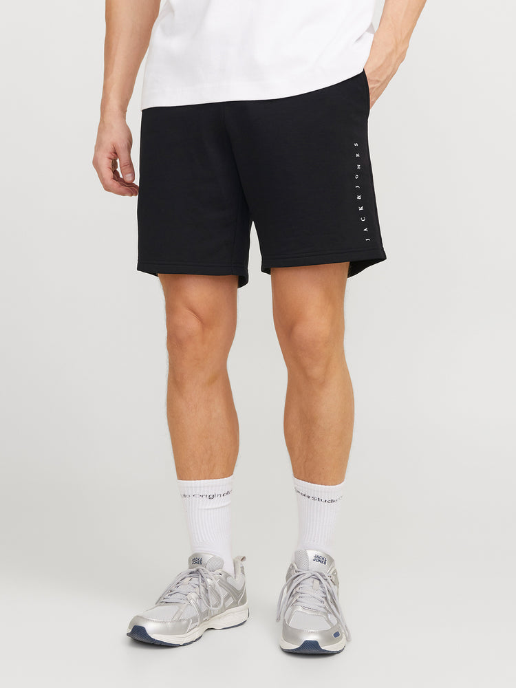 Ανδρική βερμούδα φούτερ JPSTGORDON STAR JJ SWEAT SHORTS SRT 12248831 | 12248831